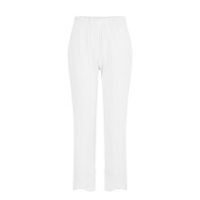 Byxor i bomull Långa festbyxor för kvinnor Casualbyxor för vintern Petite Casual Dressbyxor för kvinnor i plusstorlek