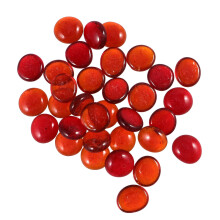 Perline distanziatrici Homoyoyo, perline di vetro per lavori creativi, decorazioni rosse per vasi, 1 set
