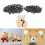 Round Buttons for Crafts Sewing DIY Projects 100 Pcs 6