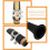 Beginner oboe clarinet mini instruments set 3