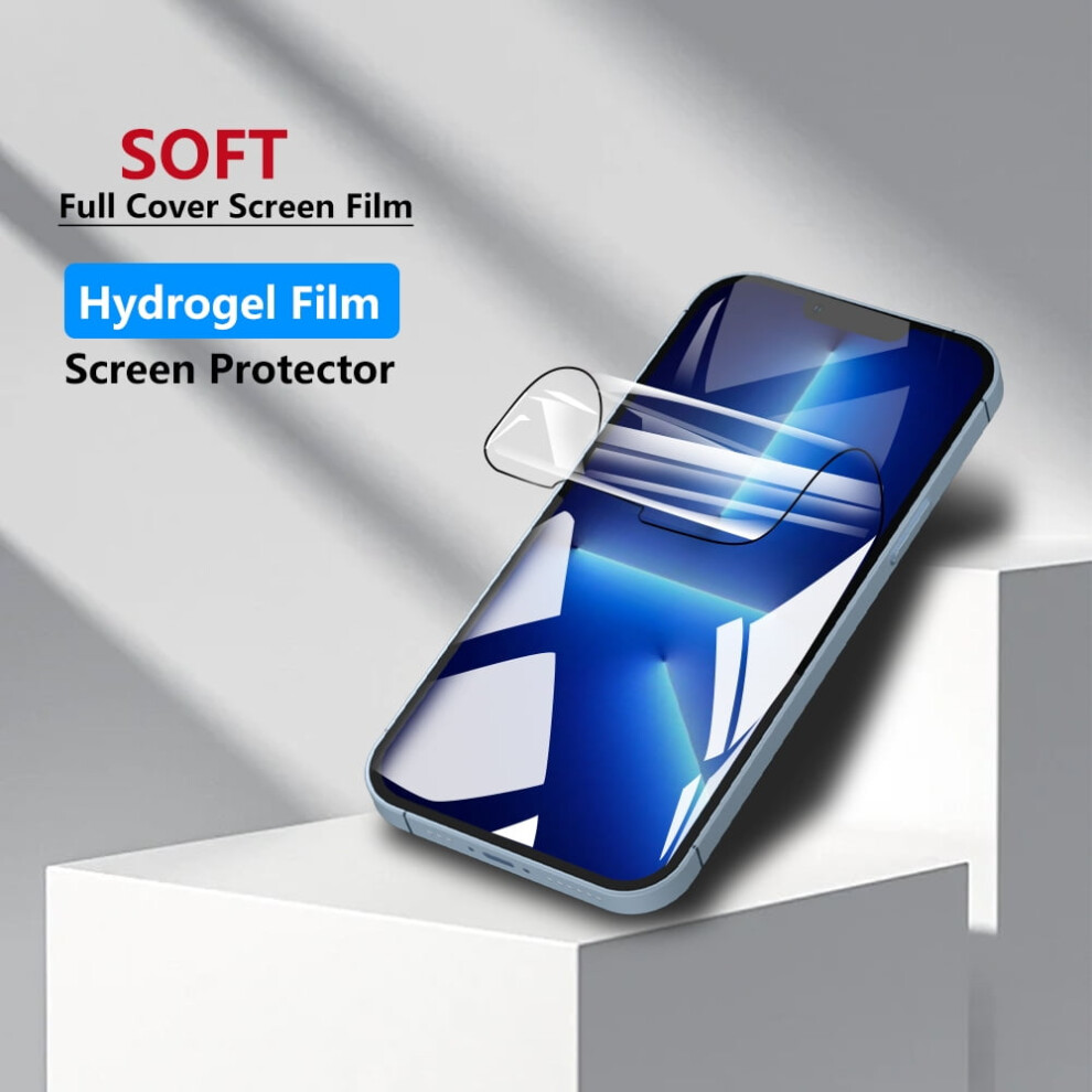 Xhy Compatible With Iphone 13/13 Pro Hydrogel Screen Protector, 6.1", 2-Pack, Full-Cover Hd Transparent Tpu (Not Tempered Glass) 9496895943989