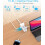 10Ft Flat Plug Power Strip: 6 Outlets + 4 USB (2xUSB-C), Surge Protector, Travel/Dorm Essential 3