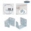 4Pcs Blinds Center Support Bracket for Window Blinds Faux Horizontal Blinds 6