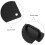 FRCOLOR 2 Pcs Commercial Bathroom Door Handle Pull Push Handles Loo Reusable Office Black 7