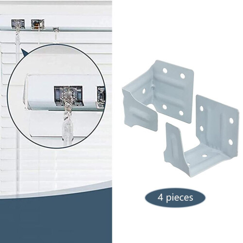 4x Blinds Center Support Mounting Brackets for Blinds Home Office 2