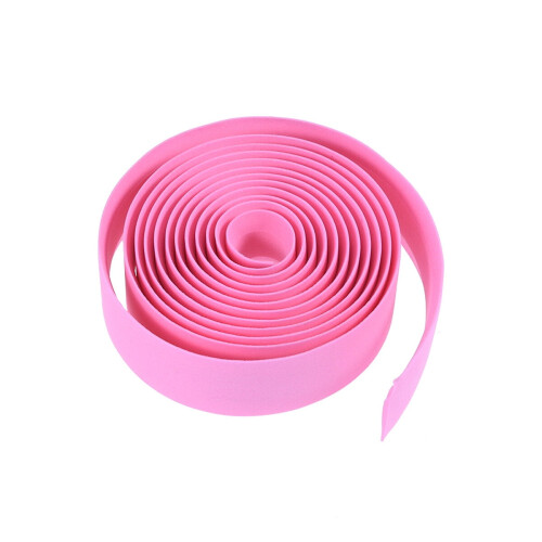 1Pair Pink Bicycle Handlebar Tape with Cork Thin Wall Anti Slip Design 1