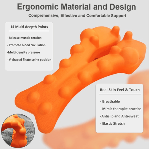 Cervipoint Triggerpunktsmassage Ergonomisk Orange 2
