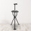 AIQIDI foldable tripod stool aluminum alloy 249 lbs black 6