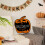Conjunto de 4 capas de almofada de Halloween, 45x45 cm (18x18 polegadas). 5