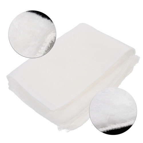 1 ensemble de coton polyester pour accessoires d'aquarium, 40 x 30 x 0,5 cm