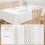 Toalha de mesa retangular de vinil impermeável 60x102 polegadas 6