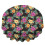 Runde Tischdecke mit Blumenmuster, 152 x 152 cm, Polyester 2