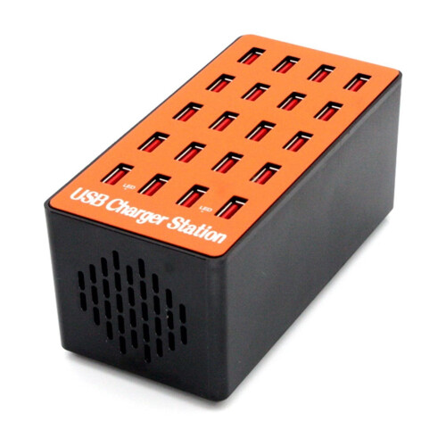 Φορτιστής πολλαπλών λειτουργιών USB 90W, διανομέας USB με 20 θύρες, βάση φόρτισης, 1