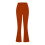 Damenmode, lässig-elegant, einfarbige Strickhose mit schmalem Schlag 5
