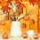 Pumpkin Ball Ornaments Orange 24-Piece Set 2