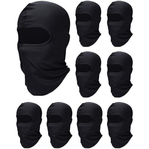 Maschera da sci da uomo integrale con protezione UV e antivento.