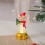 Lysende julemands snemand natlys ornament 1