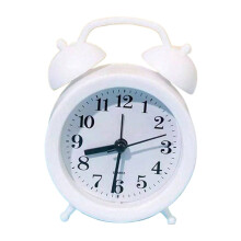 Silent Electronic Alarm Clock with Clear Display, Modern Bedside Decor for Bedroom & Office