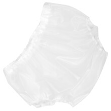 Cueca impermeável para homens e mulheres, capa de fralda reutilizável em TPU, capa de fralda à prova de vazamentos para adultos, capa de calça