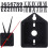 Horloge en plastique noir avec mécanisme à piles 2