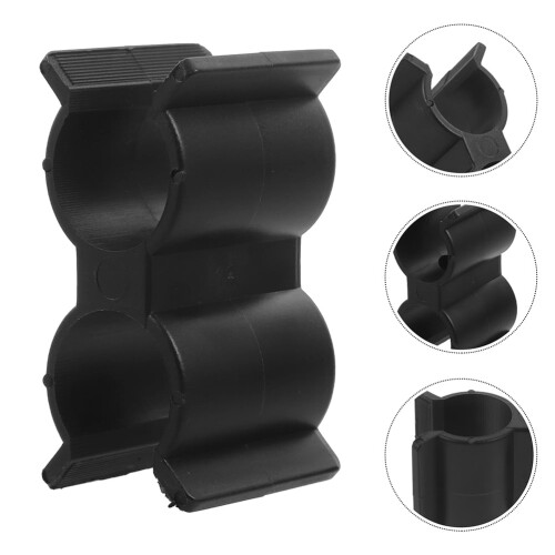Pole Clips Pipe Clamp Nylon Easy Installation For Marine Use 5pcs