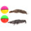 FRCOLOR2Pcs Ηλεκτρικό Παιχνίδι Νυφίτσας με Κυλιστή Μπάλα Νερό Ποντίκι για Γάτα, 1