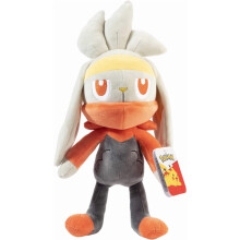 Plyšový Pokémon Raboot 12" – Oficiálně licencovaný, meč a štít, měkká plyšová hračka, skvělý dárek pro děti – kompatibilní s