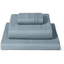Ensemble de draps en microfibre King – 4 pièces, 40 cm de profondeur, certifié OEKO-TEX