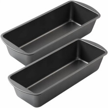 Conjunto de 2 formas de pão antiaderentes extragrandes
