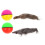 FRCOLOR2Pcs Ηλεκτρικό Παιχνίδι Νυφίτσας με Κυλιστή Μπάλα Νερό Ποντίκι για Γάτα, 5