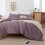 Σετ παπλωμάτων Dusty Purple Twin/Twin XL για αγόρια και κορίτσια, 1 παπλωματοθήκη & 1 1
