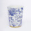 BalsaCircle24White9oz Μπλε λουλουδάτα ποτήρια μιας χρήσης με χρυσό χείλος για πάρτι και 2