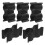 Pole Clips Pipe Clamp Nylon Easy Installation For Marine Use 5pcs 4