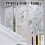 Tulip Pattern Static Cling Window Film 1