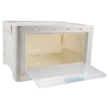 Stackable Organizer Rectangular White Adults Dormitory Use 1Pack 15X10.8X9.3In