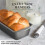 Extra Large Bread Pan, 13" x 5" Long Loaf Pan, Nonstick Baking Pan, Rectangular Loaf Tin, Set of 2 5