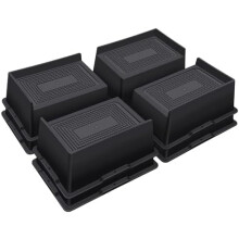 7,5 cm-es, nagy teherbírású ágyemelők, 2700 kg teherbírás, kanapéhoz/asztalhoz/íróasztalhoz/székhez, a legtöbb bútorral kompatibilis (8