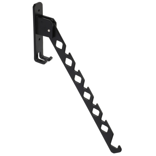 Étendoir à linge noir 34 x 13 x 2,7 cm 2