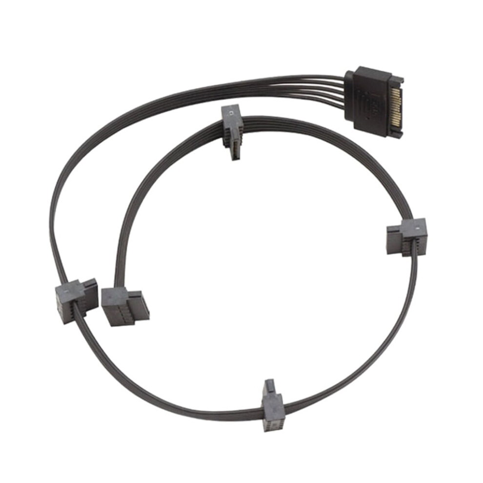 Sata 15Pin Line Splitter Computer Serve Hard Disk Expansion Cable 15Pin To 3/4/5 9329345960413