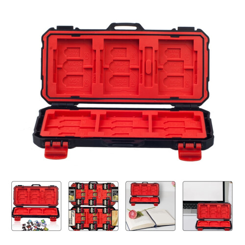 1Pc Protective Box Simple Flash Container Memory Cards Organizer 1