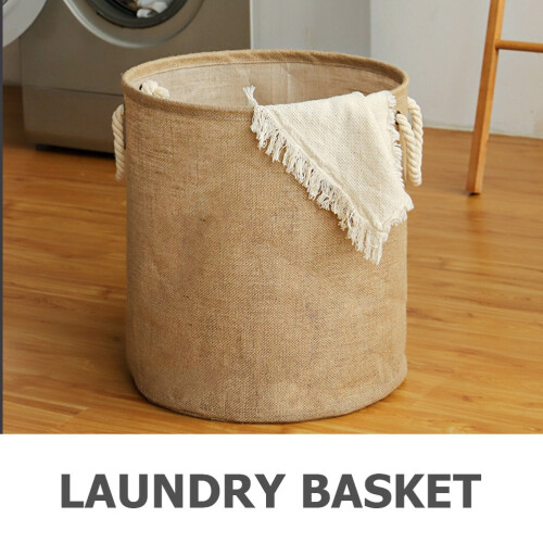 Dirty Clothes Organizer Container Collapsible Laundry Baskets Power Wicker Hamper 2