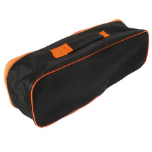 Sacoche à outils multifonction LEDMOMO, pochette zippée en toile noire, 1 ensemble pour ranger les outils