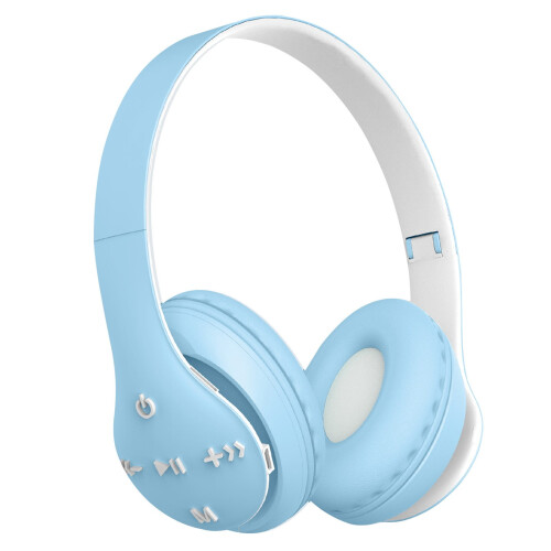 Ασύρματα ακουστικά Bluetooth Macaroon Color, πτυσσόμενα και αναδιπλούμενα – Συμβατά με Mac 1