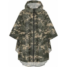 Regencape mit Kapuze für Erwachsene mit Tasche und Reißverschluss, wasserdichter, leichter Regenmantel für Damen und Herren