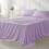 Twin Comforter Set Lavender 5-Piece 5