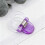 Adjustable Hem Clips for Pants Sleeves Purple 1 Piece 2