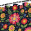 Cortina de chuveiro floral Pioneer Flower 72x72 polegadas com 12 3