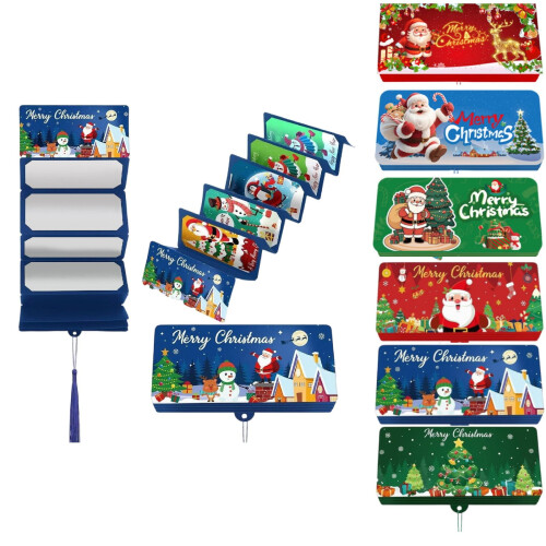 Christmas Cash Gift Envelopes Festive Design 10 pcs