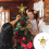 Christmas Tree Topper Silver Star Metal Glitter Small 5