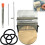 Knit Patch Kit for Beginners – Mini Portable Loom, Darning Tool Set with 12 Hooks, Compatible with Loom Knitting 1